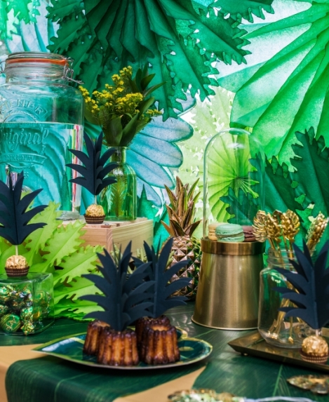 Вечеринка в стиле золотых джунглей 