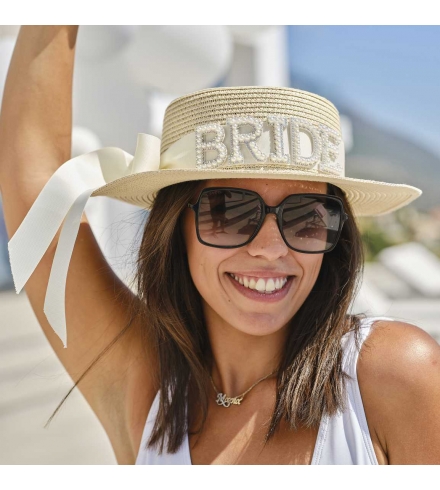 Salmu cepure ar lenti "Bride"
