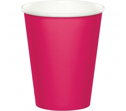 Glāzītes, spilgti rozā (24 gab/266 ml)