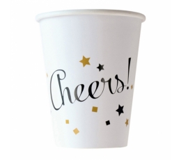 Glāzītes "Cheers" (8 gab/ 266 ml) 