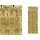 Zeltīti folija aizkari (90 x 250 cm)