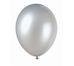 Balons, perlamutra sudraba (30 cm)