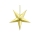 Подвесная декорация "Звезда", золотая блестящая (45 см)