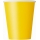 Glāzītes, dzeltenas (8 gab/266 ml)