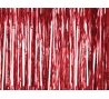 Красные фольгирование занавески (90x250 см)