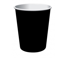 Glāzītes, melnas (8 gab/266 ml)