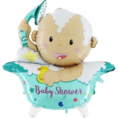 3D-fooliumst õhupall "Baby Shower" (107 cm)