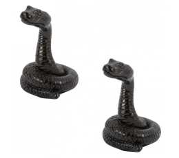 Dekoratiivsed maod, musta värvi (2 tk./6x4,5 cm)