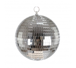 Disco-kera, hõbedane (20 cm)