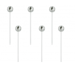 Disko kokteilipulgad (6 tk)