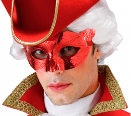 Doomino mask, punane muster 1