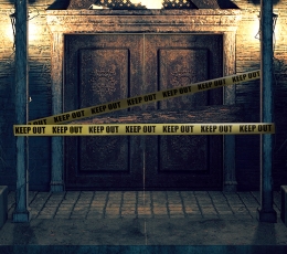 Eralduslint "Keep out" (6 m) 1