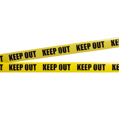 Eralduslint "Keep out" (6 m)