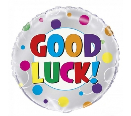 Fooliumist õhupall "Good luck" (45 cm)