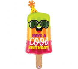 Fooliumist õhupall "Have a Cool Birthday" (99 cm)