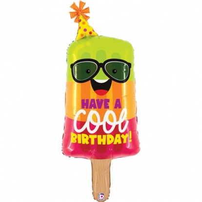 Fooliumist õhupall "Have a Cool Birthday" (99 cm)