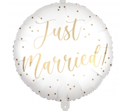 Fooliumist õhupall "Just Married" (46 cm)