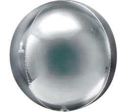 Fooliumist õhupall orbz-jumbo, hõbedane (53x53 cm)