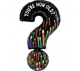 Fooliumist õhupall "You're how old?" (99 cm)