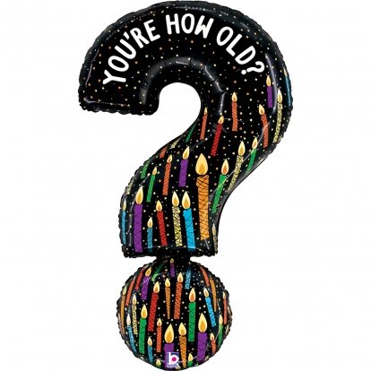 Fooliumist õhupall "You're how old?" (99 cm)