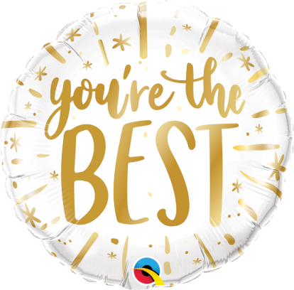 Fooliumist õhupall "You're the Best" (45 cm)