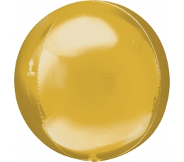 Fooliumist õhupall  -orbz, kuldne (38 cm)