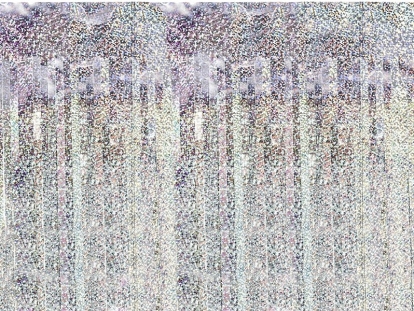  Fooliumkardin - vihm, holograafiline (90 x 250 cm)
