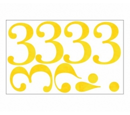 Kleebised / number "3" (1 tk.)