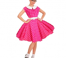 Kostüüm "The 50s Rock'N'Roll Pink Fashion" (M) 1