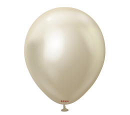  Kroomitud õhupall, mirror white gold (30 cm/Kalisan)