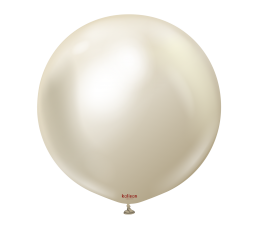  Kroomitud õhupall, mirror white gold (60 cm/Kalisan)