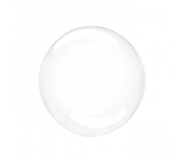 Kummist õhupall-clearz, läbipaistev (25 cm)