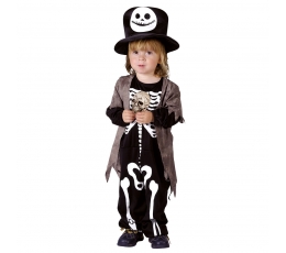 Laste kostüüm "Kelmikas skelett" (3-4 a)