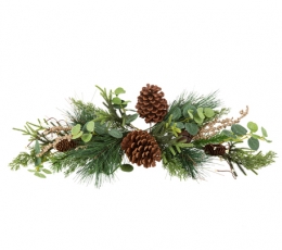 Lauakaunistus - männikäbidega oks (73 cm)