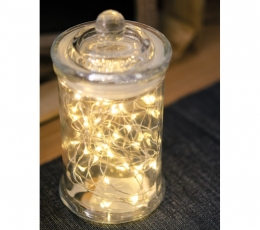 LED vanik, soe valge (20 pirni/2 m)