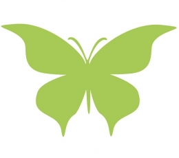 Liblikad "Armastus L"/ salatiroheline (20 tk.)