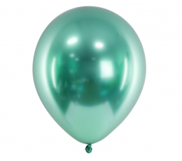 Kroomitud õhupall, piparmündi värvi (30 cm/Party Deco)