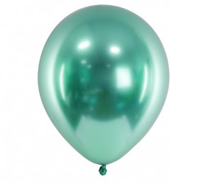 Kroomitud õhupall, piparmündi värvi (30 cm/Party Deco)