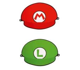 Mütsid "Super Mario" (8 tk.)