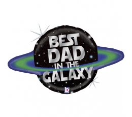 Õhupall "Best Dad in the Galaxy" (79 cm)