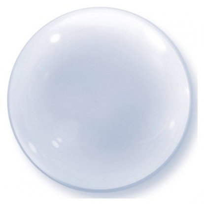 Õhupall, läbipaistev (50 cm)