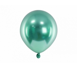 Õhupall, kroomitud piparmündi värvi (12 cm/Party Deco) 