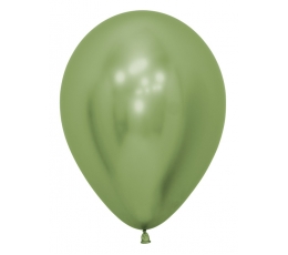Õhupall, kroomitud salatiroheline (30 cm/Sempertex)