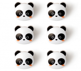 Pakkeklambrid "Panda" (6 tk.)