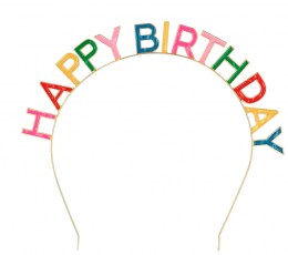 Peavõru "Happy Birthday", värviline
