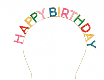 Peavõru "Happy Birthday", värviline