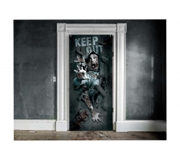 Plakat-dekoratsioon "Keep Out Zombies"