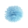 Pom pom pall, helesinine 35cm/1tk