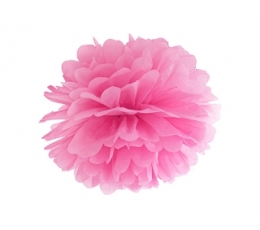 Pom pom pall, roosa  (35 cm)