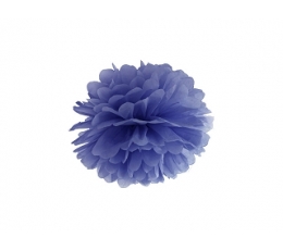 Pom pom pall, tumesinine (25 cm)